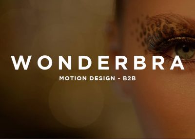 WONDERBRA – MOTION DESIGN