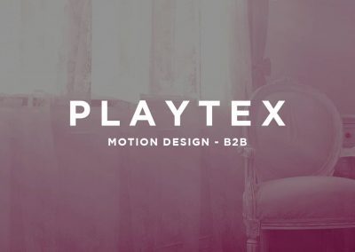 PLAYTEX – MOTION DESIGN